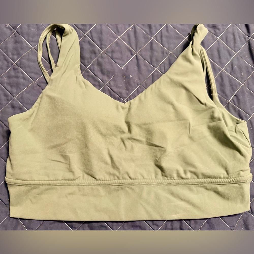 Buffbunny monarch bra in agave green